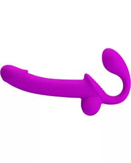 Pretty Love - Kelpie Doppelt Strap-On Stimulator Lila