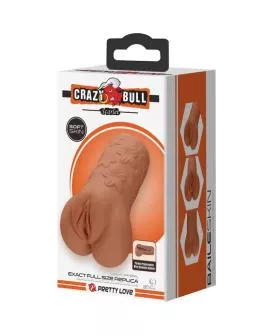 CRAZY BULL - SCARLET VAGINA UND ANUS DESIGN MIT BLUMENFLEISCH