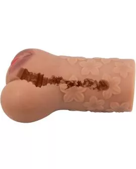 CRAZY BULL - SCARLET VAGINA UND ANUS DESIGN MIT BLUMENFLEISCH