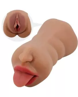 CRAZY BULL - SARAH DOPPELMASTURBATOR MUND & VAGINA FLEISCH