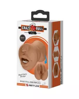 CRAZY BULL - ZOEY DOPPELMASTURBATOR MUND & VAGINA FLEISCH