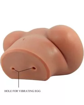 CRAZY BULL - LUNA VIBRATOR BUTT MIT REALISTISCHER VAGINA UND ANUS FLESH CONTROL FERNBEDIENUNG