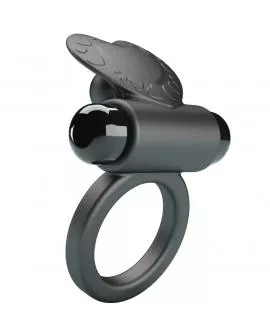 PRETTY LOVE - DEBONAIRE VIBRATIONSRING KANINCHEN 10 VIBRATIONEN SCHWARZ