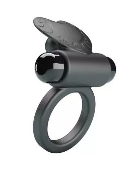 Pretty Love Deboraire Vibrationsring Kaninchen - 10 Modi Schwarz
