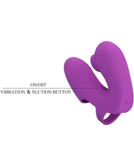 Pretty Love Athena Fingervibrator - Klitorisstimulator Lila