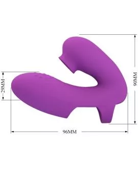 Pretty Love Athena Fingervibrator - Klitorisstimulator Lila