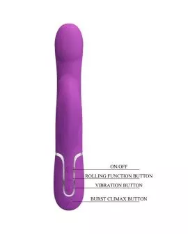 Pretty Love - 4-in-1 Multifunktionsvibrator Lila