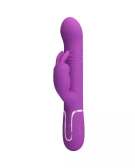 PRETTY LOVE - COALE 4 IN 1 MULTIFUNKTIONS-RABBIT-VIBRATOR LILA