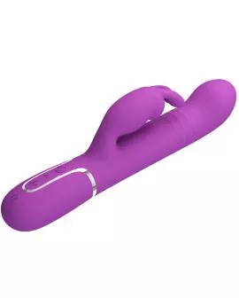 PRETTY LOVE - COALE 4 IN 1 MULTIFUNKTIONS-RABBIT-VIBRATOR LILA