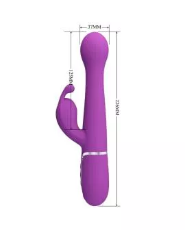 Pretty Love - Dejon 3-in-1 Rabbit-Vibrator Lila