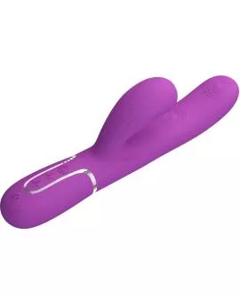 Pretty Love - Perlita 3-in-1 Multifunktions-Rabbit-Vibrator Lila