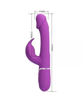 Pretty Love - Kampas 3-in-1 Rabbit-Vibrator Lila
