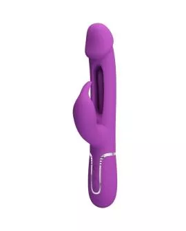 Pretty Love - Kampas 3-in-1 Rabbit-Vibrator Lila