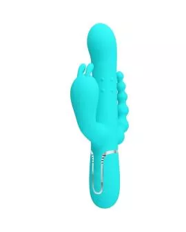 Pretty Love Cammy 4-in-1 Dreifacher Rabbit Vibrator Blau