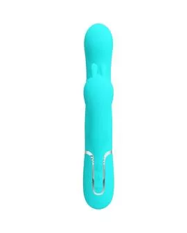 Pretty Love Cammy 4-in-1 Dreifacher Rabbit Vibrator Blau