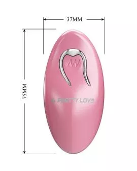 Pretty Love Cailey Nippleklemmen - 10 Vibrationen Fernbedienung Rosa