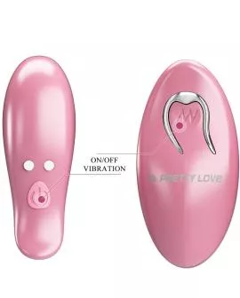 Pretty Love Cailey Nippleklemmen - 10 Vibrationen Fernbedienung Rosa