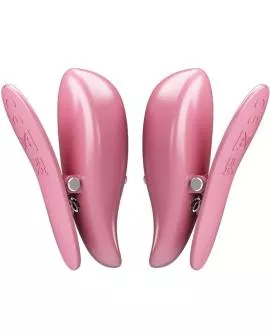 Pretty Love Cailey Nippleklemmen - 10 Vibrationen Fernbedienung Rosa