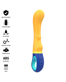 Intensiv Shaggy - Gelber G-Punkt-Vibrator