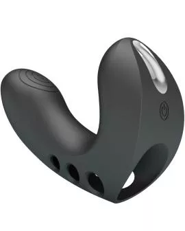 PRETTY LOVE - CAMELIA FINGERVIBRATOR 7 VIBRATIONEN SCHWARZ