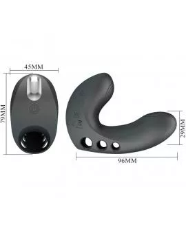 PRETTY LOVE - CAMELIA FINGERVIBRATOR 7 VIBRATIONEN SCHWARZ