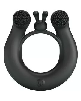 Pretty Love Dahlia Vibrationsring - 12 Modi Schwarz