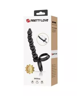 Pretty Love Dillion - Doppelte Penetration Cockring Schwarz