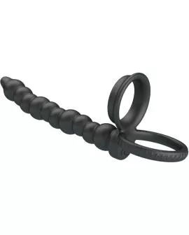 Pretty Love Dillion - Doppelte Penetration Cockring Schwarz