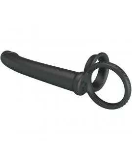 PRETTY LOVE - DILLION DOPPELTE PENETRATION DOPPELTER COCKRING SCHWARZ