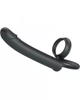 PRETTY LOVE - DILLION DOPPELTE PENETRATION DOPPELTER COCKRING SCHWARZ
