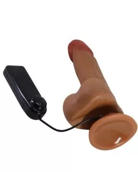 BAILE - Bahamut Realistischer Vibrator 21,8 cm Flesh Fernbedienung