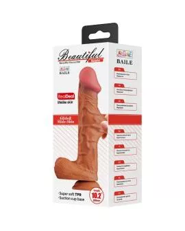 BAILE Bergrisi Realistischer Dildo 26 cm - Fleisch