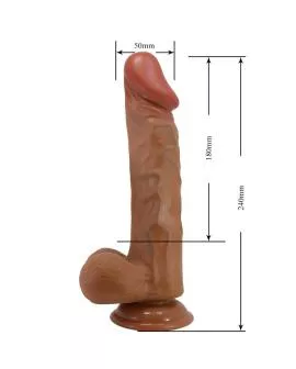 BAILE - Buraq Realistischer Dildo 24 cm Fleisch