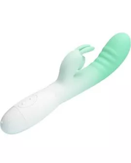 PRETTY LOVE - CERBERUS RABBIT VIBRATOR 3O VIBRATIONEN GRÜN