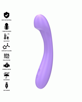 INTENSE - BECKY VIBRATOR 19 CM HEIZBAR 7 VIBRATIONEN LILA
