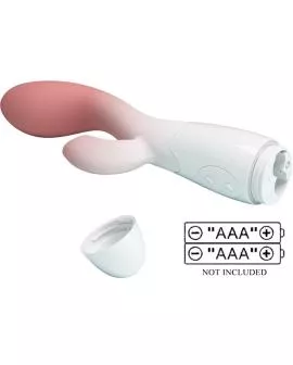 PRETTY LOVE - BRIGHTY G-SPOT VIBRATOR + KLITORIS-STIMULATOR 30 VIBRATIONEN ROSA