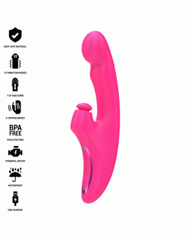 INTENSE - EMI VIBRATOR 13,5 CM MULTIFUNKTION 3 IN 1 10 VIBRATIONEN ROSA