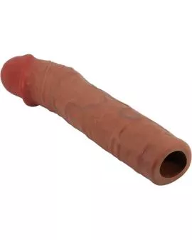 PRETTY LOVE - CHELSEA PENISHÜLLE MIT 7,6 CM VERLÄNGERUNG MULATTE