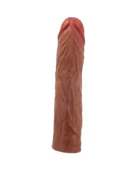 PRETTY LOVE - DEREK PENISHÜLLE MIT 7,6 CM VERLÄNGERUNG MULATTE