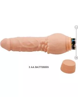 BAILE - Barbara Realistischer Vibrator 19,5 cm Hautfarbe