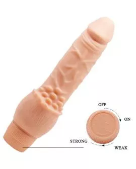 BAILE - Barbara Realistischer Vibrator 19,5 cm Hautfarbe