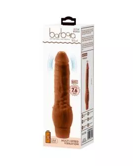 BAILE - Barbara Realistischer Vibrator 19,5 cm Mulatte