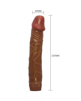 Baile - Bob Realistischer Vibrator 22,5 cm Mulatte