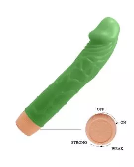 BAILE - Bill Realistischer Vibrator 22,5 cm Grün