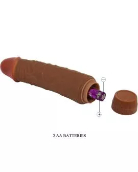 Baile - Jeff Realistischer Vibrator 19,5 cm Mulatte
