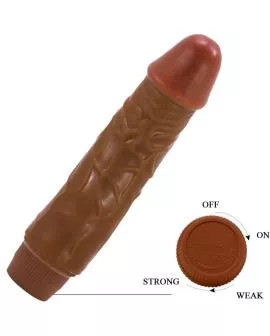 Baile - Jeff Realistischer Vibrator 19,5 cm Mulatte