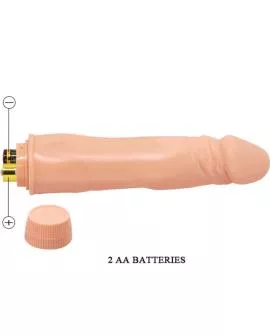 BAILE Zwerg Realistischer Vibrator 21 cm - Fleisch