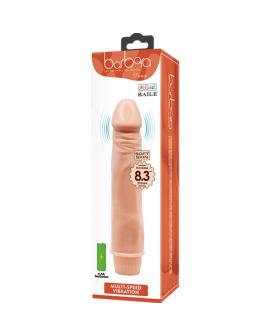 BAILE Zwerg Realistischer Vibrator 21 cm - Fleisch