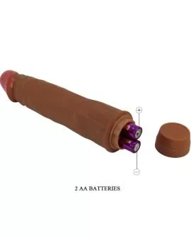 Baile - Zwerg Realistischer Vibrator 21 cm Mulatte
