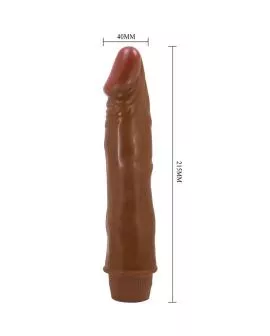 Baile - Zwerg Realistischer Vibrator 21 cm Mulatte